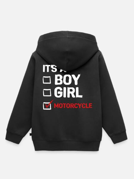 Tiny House - Kinder Premium Organic Hoodie - Schwarz
