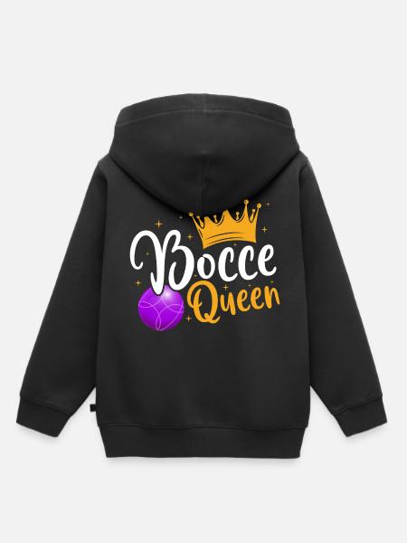 Boccia - Kinder Premium Organic Hoodie - Schwarz