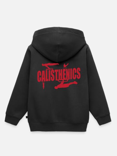 Calisthenics - Kinder Premium Organic Hoodie - Schwarz