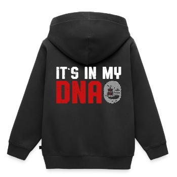 Christopher Columbus - Kinder Premium Organic Hoodie - Schwarz - Hinten - AI Model Kid Male (0cm)