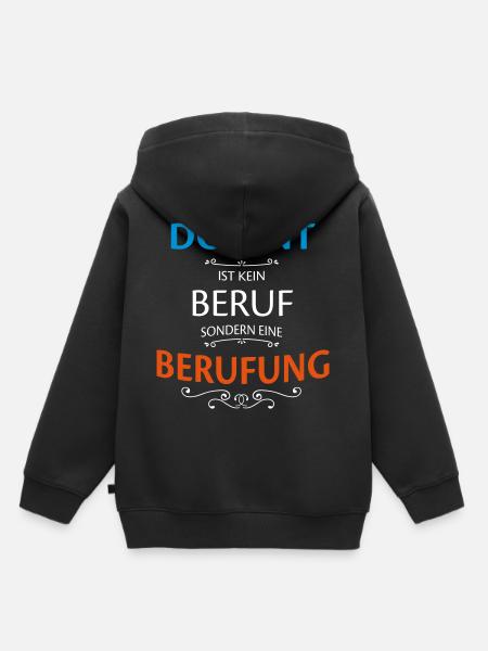 Dozent Beruf - Kinder Premium Organic Hoodie - Schwarz