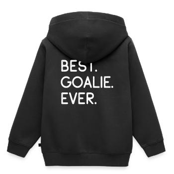 Best Goalkeeper Goalkeeper Goalkeeper Gift - Kids Premium Organic Hoodie - black - Back - AI Model Kid Male (0cm)