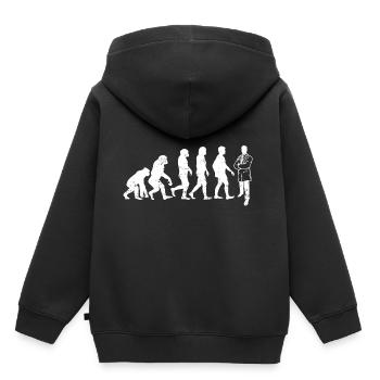 maladie médecin de l'évolution du docteur guérisseur cadeau - Sweat Premium à capuche enfant bio - noir - Dos - AI Model Kid Male (0cm)