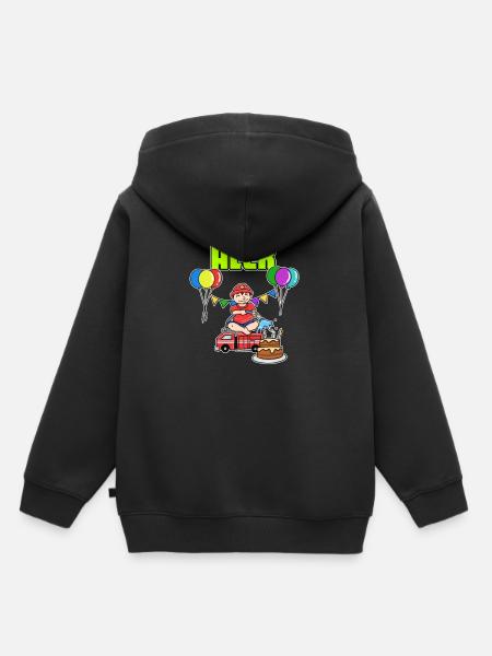 Firefighters Alex Gift - Kids Premium Organic Hoodie - black