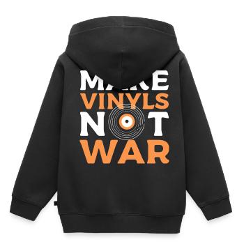 Platines - Sweat Premium à capuche enfant bio - noir - Dos - AI Model Kid Male (0cm)