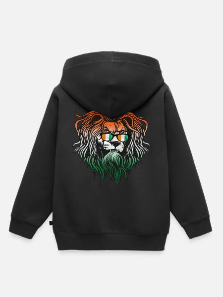 Elfenbeinküste - Kinder Premium Organic Hoodie - Schwarz