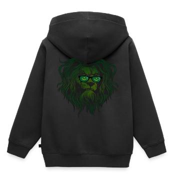 Mauritanie - Sweat Premium à capuche enfant bio - noir - Dos - AI Model Kid Male (0cm)