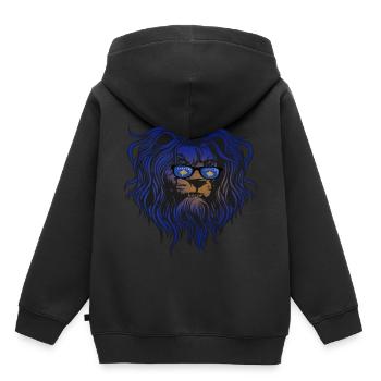 Kosovo - Kinder Premium Organic Hoodie - Schwarz - Hinten - AI Model Kid Male (0cm)