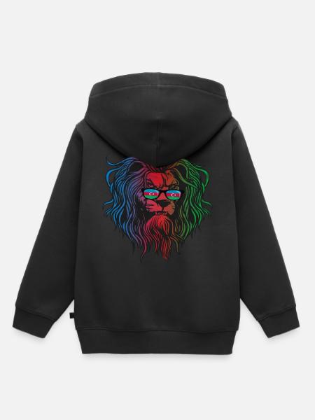 Aserbaidschan - Kinder Premium Organic Hoodie - Schwarz
