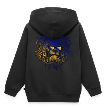 Bosnia and Herzegovina - Kids Premium Organic Hoodie - black - Back - AI Model Kid Male (0cm)