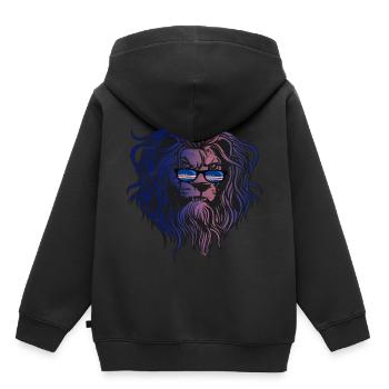 Kap Verde - Kinder Premium Organic Hoodie - Schwarz - Hinten - AI Model Kid Male (0cm)