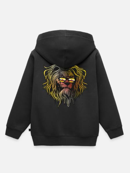 Brunei - Kinder Premium Organic Hoodie - Schwarz