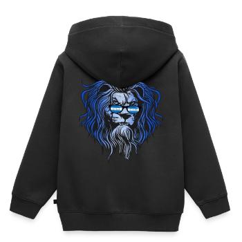 Honduras - Kinder Premium Organic Hoodie - Schwarz - Hinten - AI Model Kid Male (0cm)