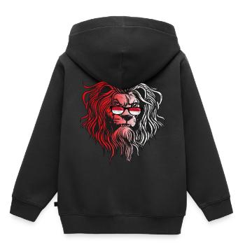 Indonesia - Kids Premium Organic Hoodie - black - Back - AI Model Kid Male (0cm)