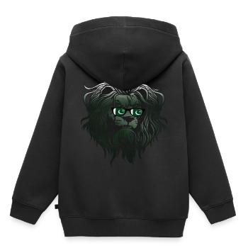 Pakistan - Sweat Premium à capuche enfant bio - noir - Dos - AI Model Kid Male (0cm)
