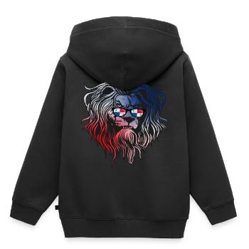Panama - Kids Premium Organic Hoodie - black - Back - AI Model Kid Male (0cm)