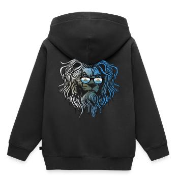 San Marino - Kids Premium Organic Hoodie - black - Back - AI Model Kid Male (0cm)