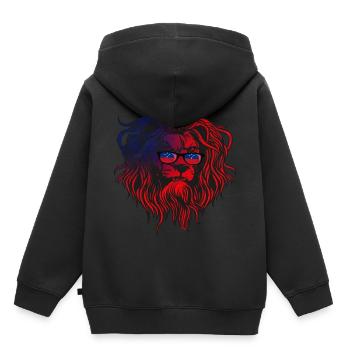 Samoa - Kinder Premium Organic Hoodie - Schwarz - Hinten - AI Model Kid Male (0cm)