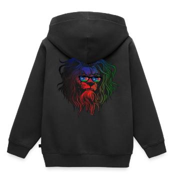South Sudan - Kids Premium Organic Hoodie - black - Back - AI Model Kid Male (0cm)