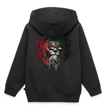 Sudan - Kids Premium Organic Hoodie - black - Back - AI Model Kid Male (0cm)