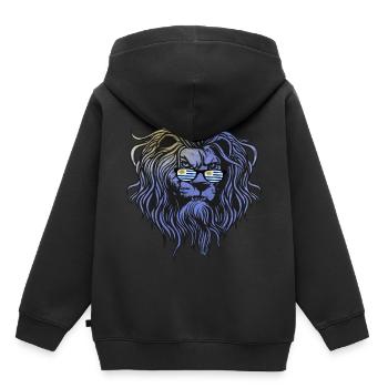 Uruguay - Sweat Premium à capuche enfant bio - noir - Dos - AI Model Kid Male (0cm)