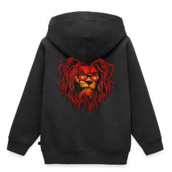 Vietnam - Kinder Premium Organic Hoodie - Schwarz - Hinten - AI Model Kid Male (0cm)