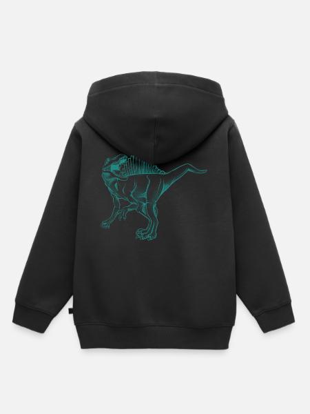 Spinosaurus - Kinder Premium Organic Hoodie - Schwarz