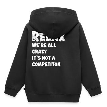 Funny Funny Quote Funny Gift Funny - Kids Premium Organic Hoodie - black - Back - AI Model Kid Male (0cm)