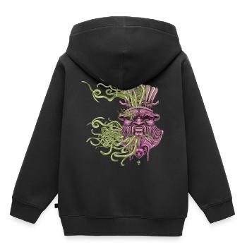 Bes Under Water - Kids Premium Organic Hoodie - black - Back - AI Model Kid Male (0cm)