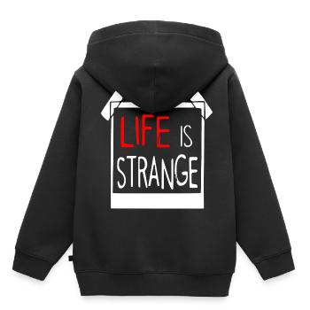 Life is strange - Kids Premium Organic Hoodie - black - Back - AI Model Kid Male (0cm)