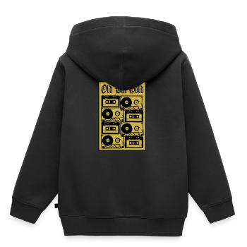 Musik Liebhaber Musikliebhaber Musiker Geschenk - Kinder Premium Organic Hoodie - Schwarz - Hinten - AI Model Kid Male (0cm)