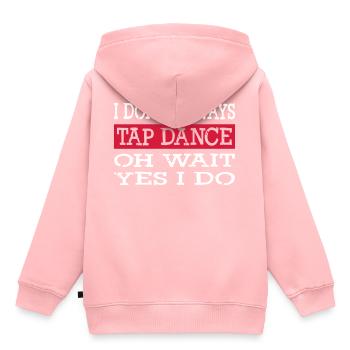 Tap Dance - Kids Premium Organic Hoodie - rose - Back - AI Model Kid Female (0cm)