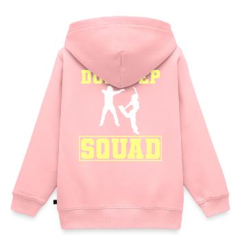 Dubstep-Liebhaber Tanz-Entertainer - Kinder Premium Organic Hoodie - Rosa - Hinten - AI Model Kid Female (0cm)