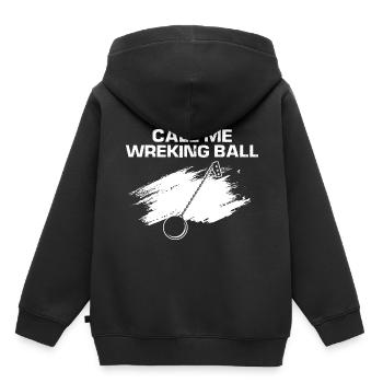 Hausabriss und Renovierungs Design - Kinder Premium Organic Hoodie - Schwarz - Hinten - AI Model Kid Male (0cm)