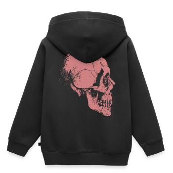 skeleton - Kids Premium Organic Hoodie - black - Back - AI Model Kid Male (0cm)