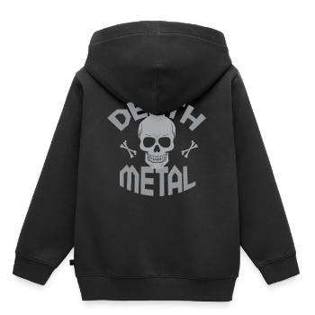 Death Metal - Sweat Premium à capuche enfant bio - noir - Dos - AI Model Kid Male (0cm)