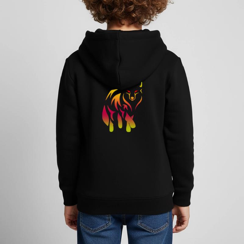 Fuchs Kinder Premium Organic Hoodie