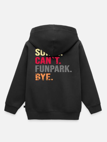 snowboarder "snowboard-funpark" softboots - Kinder Premium Organic Hoodie - Schwarz