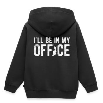 Apnoetaucher Freitaucher Taucher - Kinder Premium Organic Hoodie - Schwarz - Hinten - AI Model Kid Male (0cm)