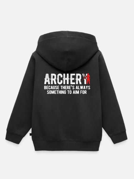 Bogenschießen Archery - Kinder Premium Organic Hoodie - Schwarz
