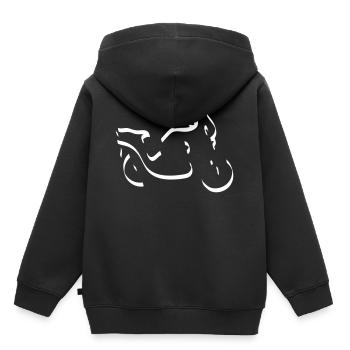 Tour Motor - Kids Premium Organic Hoodie - black - Back - AI Model Kid Male (0cm)