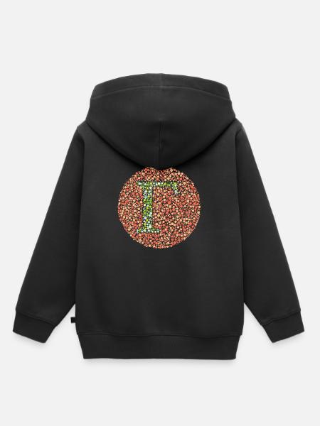 Gamma-Augenuntersuchung - Kinder Premium Organic Hoodie - Schwarz