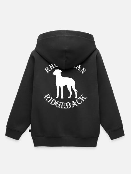 T-Shirt Rhodesian Ridgeback - Kinder Premium Organic Hoodie - Schwarz