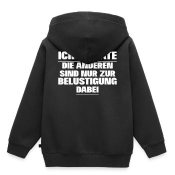 Junggesellenabschied - Kinder Premium Organic Hoodie - Schwarz - Hinten - AI Model Kid Male (0cm)