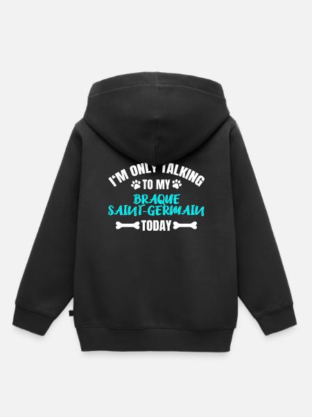 Braque Saint-Germain - Kinder Premium Organic Hoodie - Schwarz