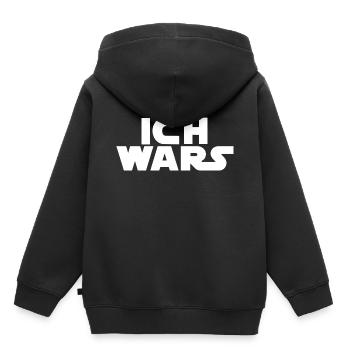 Ich Wars - Kinder Premium Organic Hoodie - Schwarz - Hinten - AI Model Kid Male (0cm)