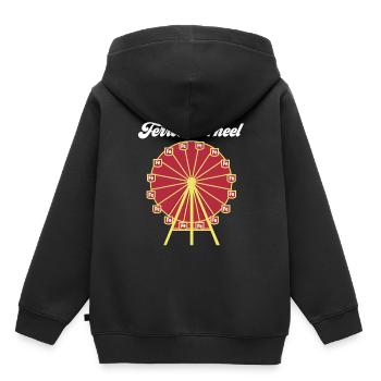 La grande roue de la chimie ! - Cadeau - Sweat Premium à capuche enfant bio - noir - Dos - AI Model Kid Male (0cm)