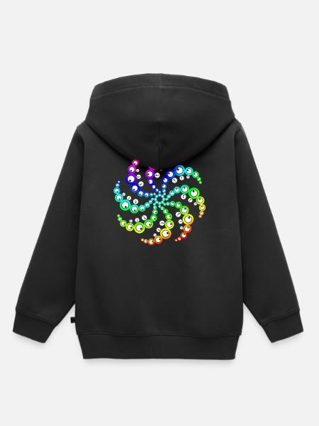 kornkreis bund - Kinder Premium Organic Hoodie - Schwarz