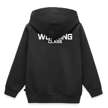 Working Class Working Class Gift - Kids Premium Organic Hoodie - black - Back - AI Model Kid Male (0cm)