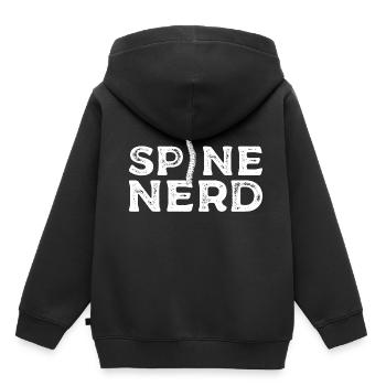 Physiotherapeut - Kinder Premium Organic Hoodie - Schwarz - Hinten - AI Model Kid Male (0cm)